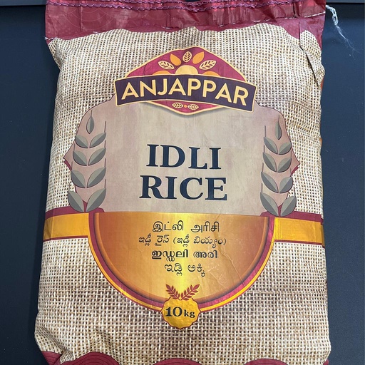 Anjappar Arroz para Idli 10 kg