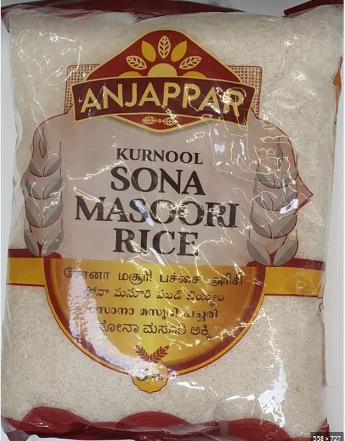 Anjappar Sona Masoori Rice Kurnool 5 kg