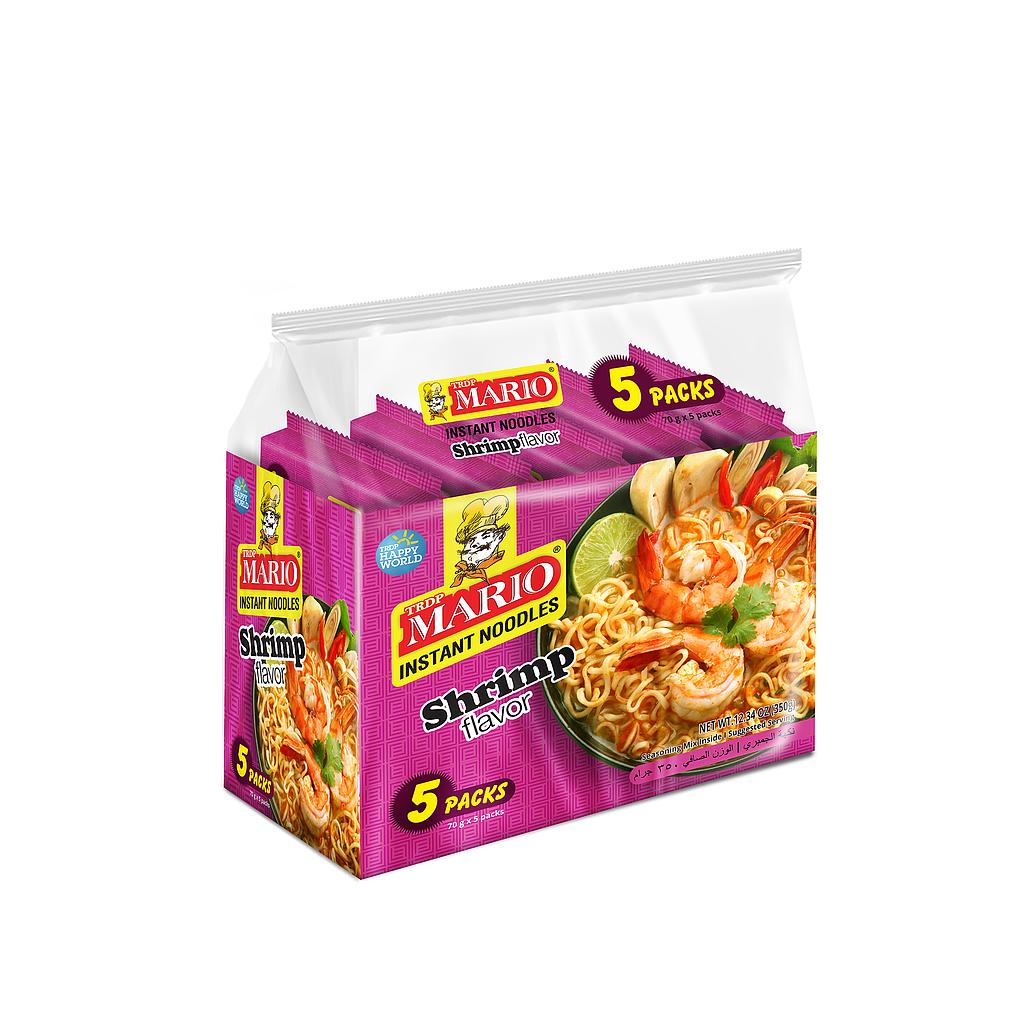 Mario Massa instantânea sabor camarão 5 x 85 g
