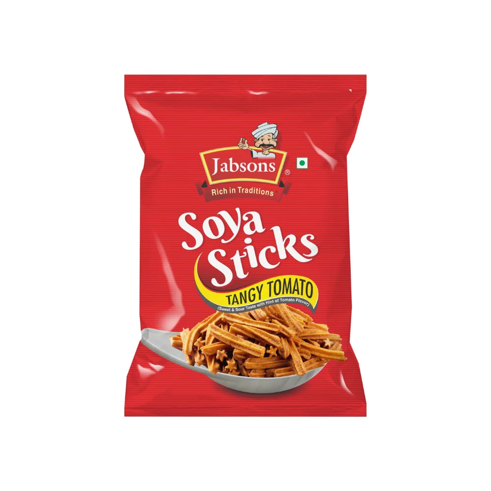 Jabsons Palitos de soja Tangy Tomato 180 g