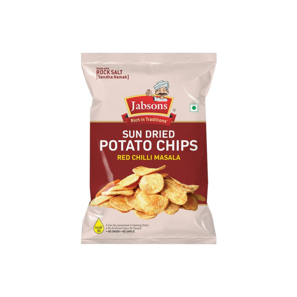Jabsons Patatas fritas secadas al sol con chile 110 g