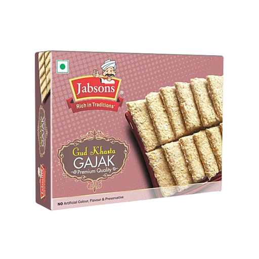 Jabsons Gajak Gud Khasta 200 g – Douceur croustillante au sésame