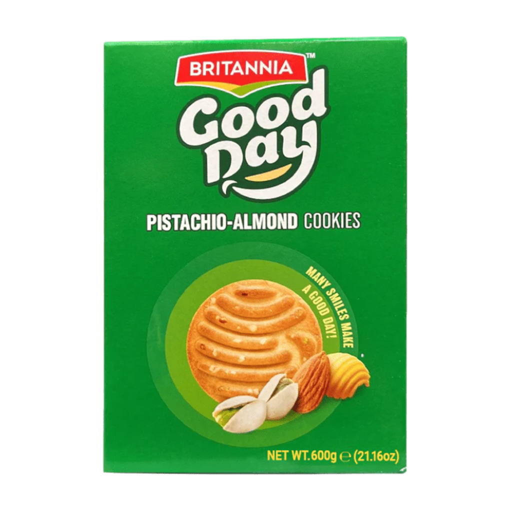 BRITANNIA BISCUITS GOOD DAY PIST/ALM 600 G
