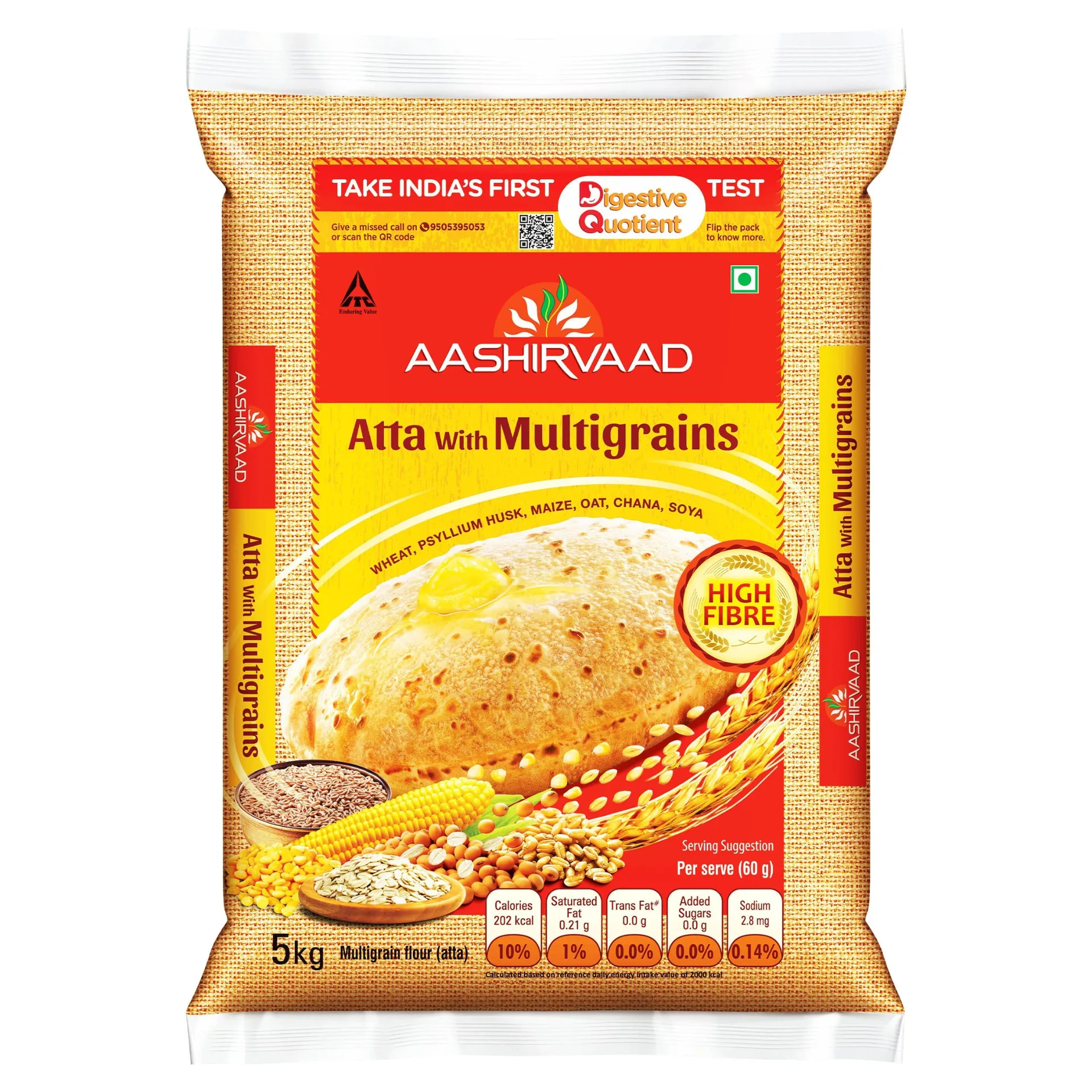 Aashirvaad Atta Multigrain 5 kg
