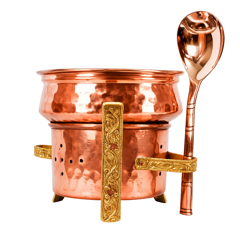 COPPER HANDI SERVING SET