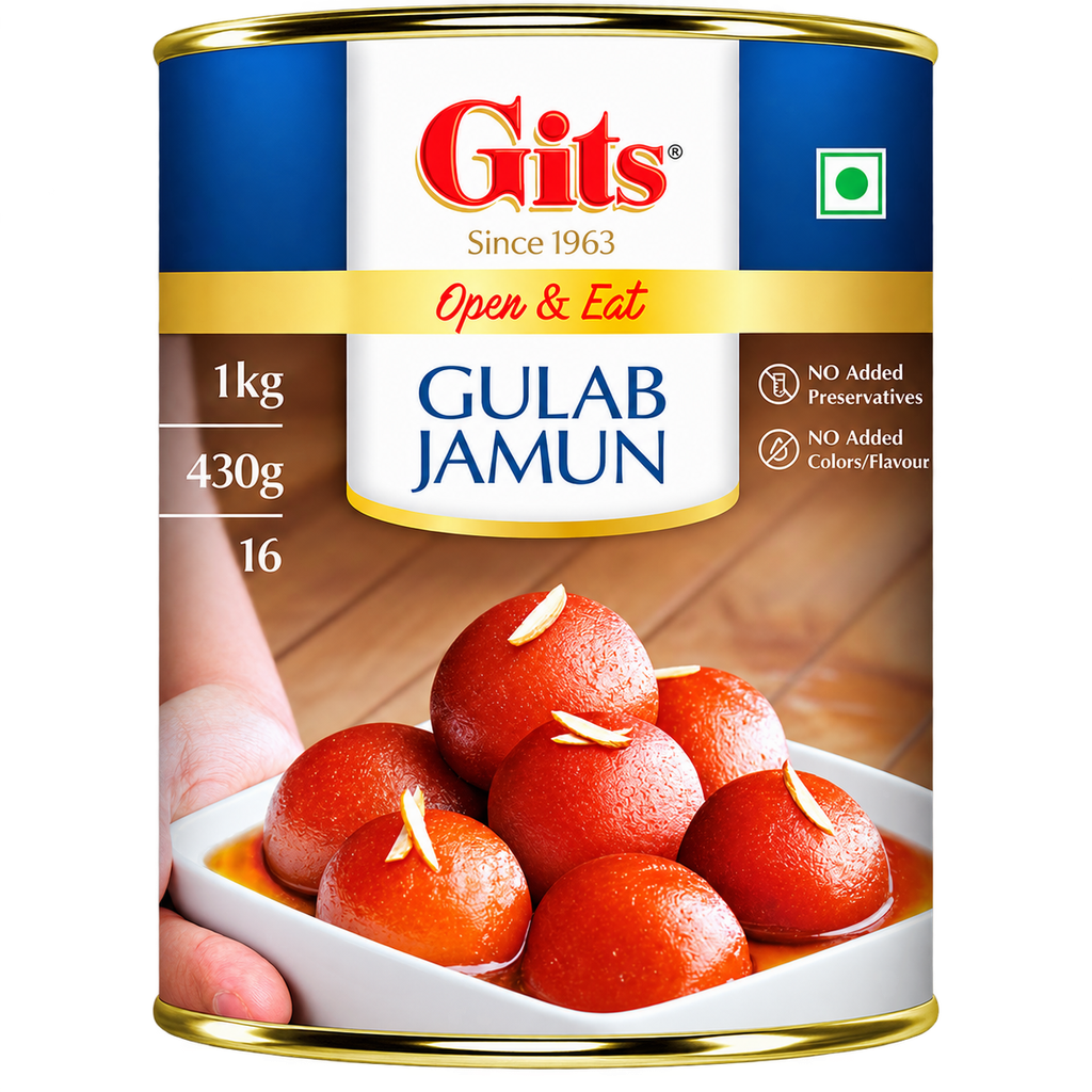 GITS GULAB JAMUN TIN 1KG