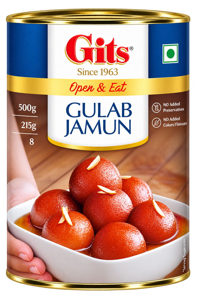 GITS GULAB JAMUN TIN  500G