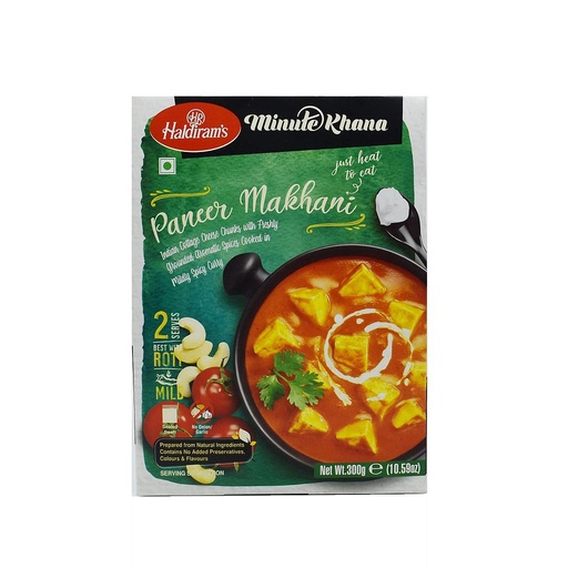 [50043] HALDIRAM RTE PANEER MAKHANI  300G