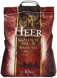 Heer Golden Sella Basmati Rice 10KG