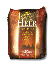 Heer Golden Sella Basmati Rice 20KG
