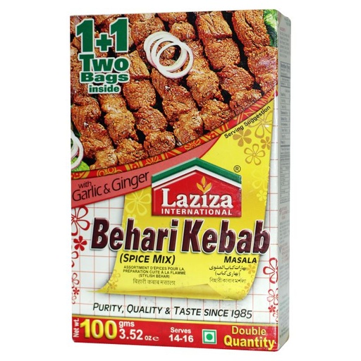 [21829] LAZIZA BEHARI KEBAB  100G