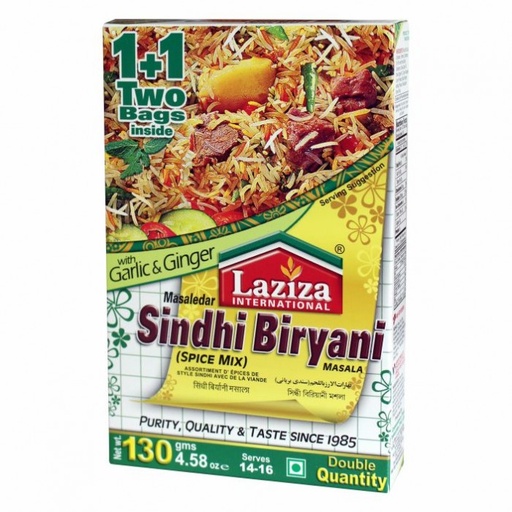 [80100] LAZIZA SINDHI BIRYANI MASALA 100G