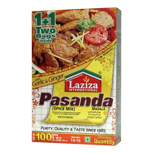 [21817] LAZIZA PASANDA MASALA 100G