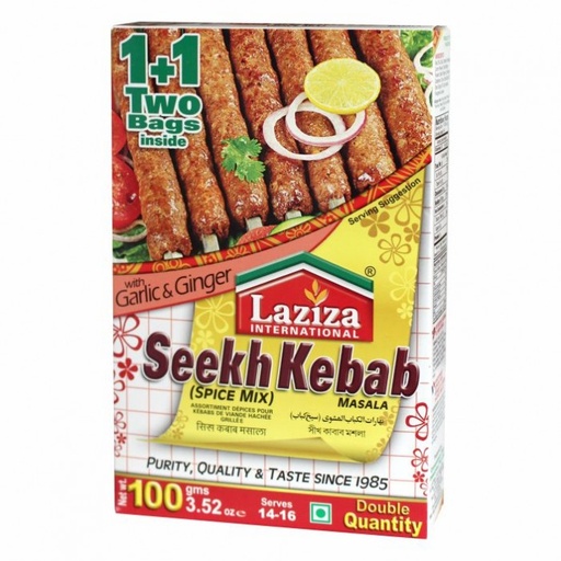 [21652] LAZIZA SEEKH KEBAB MASALA  100G