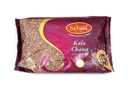 [11206] SCHANI CHICK PEAS BROWN (KALA CHANA)  500G