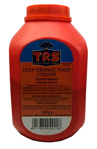 [26002] TRS FOOD COLOUR ORANGE 500G