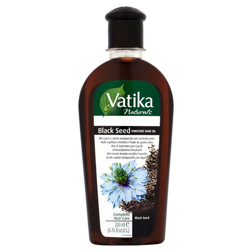 [20192] VATIKA HAIR OIL BLACK SEED  200ML