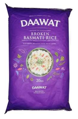 DAAWAT BROKEN BASMATI 20KG