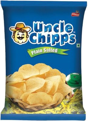 UNCLE CHIPS PLAIN SALTED 50G