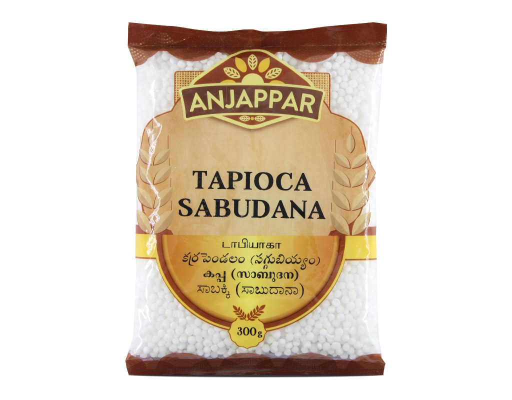 ANJAPPAR TAPIOCA SABUDANA MED. 300G