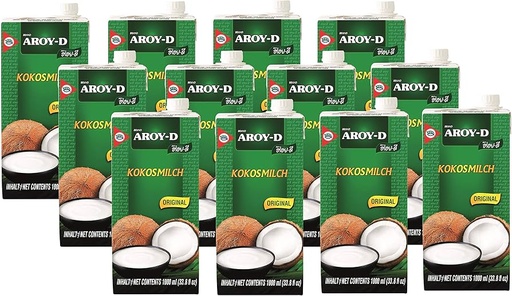 AROY-D LECHE DE COCO 12 X1LTR