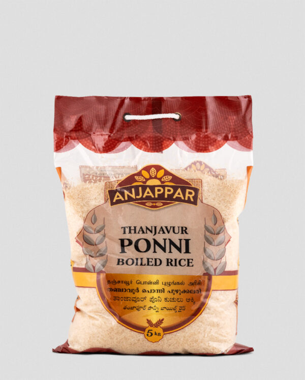 Anjappar Thanjavur Ponni Boiled Rice 5KG