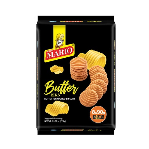 MARIO BUTTER BISCUITS  8X90G