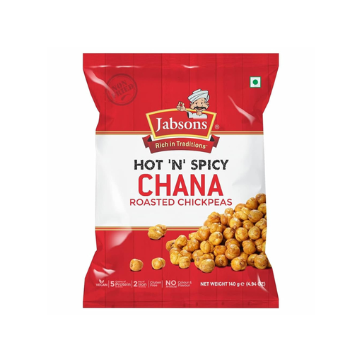 JABSON ROASTED CHANA HOT & SPICY 140 G