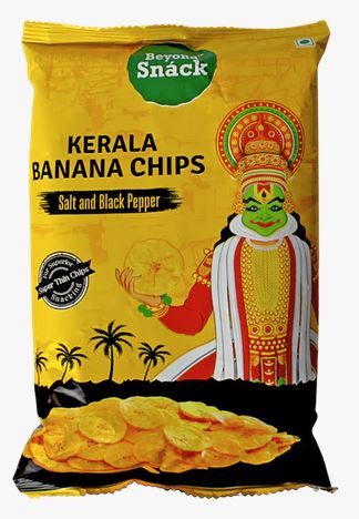 BEYOND BANANA CHIPS SALT & PEPPER 100 G