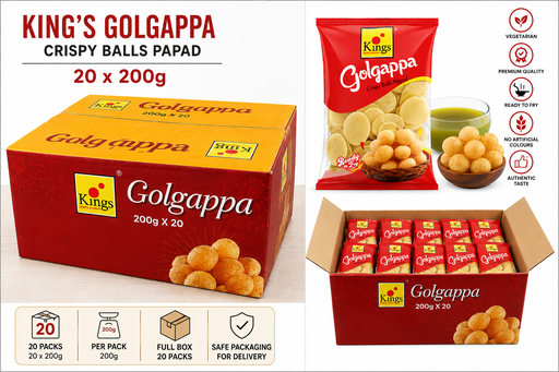 KINGS GOLGAPPA  20 X 200G