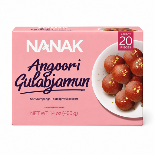 NANAK ANGOORI GULAB JAMUN 400G