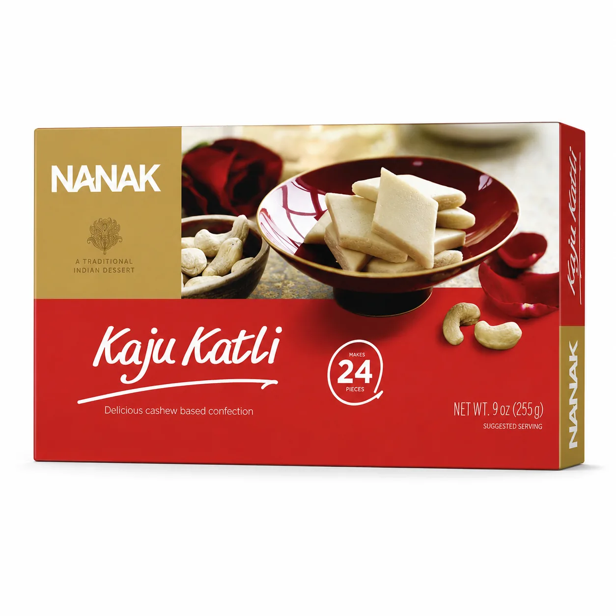 Caja de kaju katli Nanak de 255 g